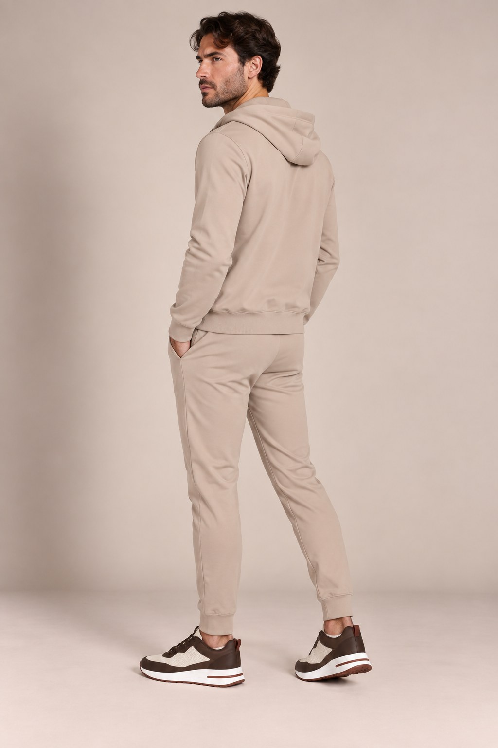 Lucerne Hooded Suit - Beige