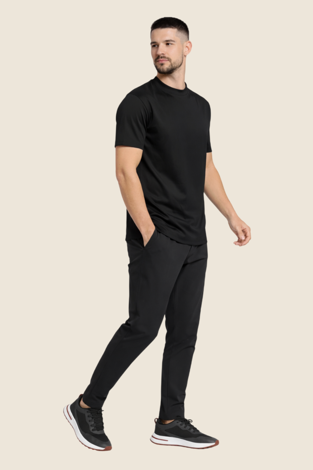 Essential T-Shirt - Deep Black