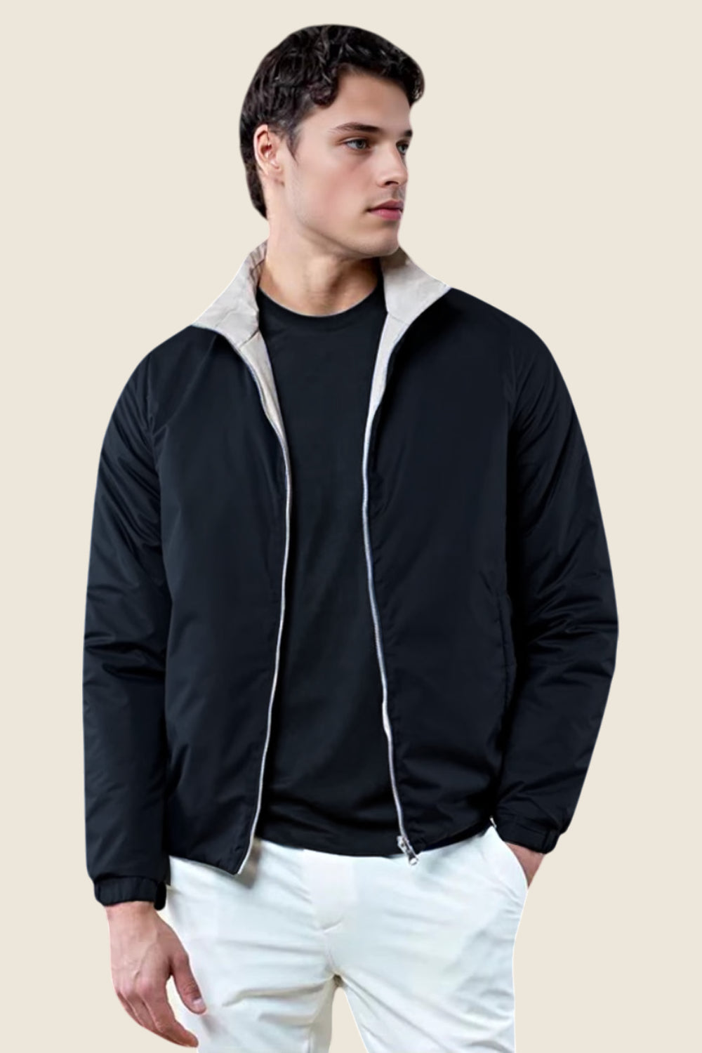 Oslo Coat – Deep Black
