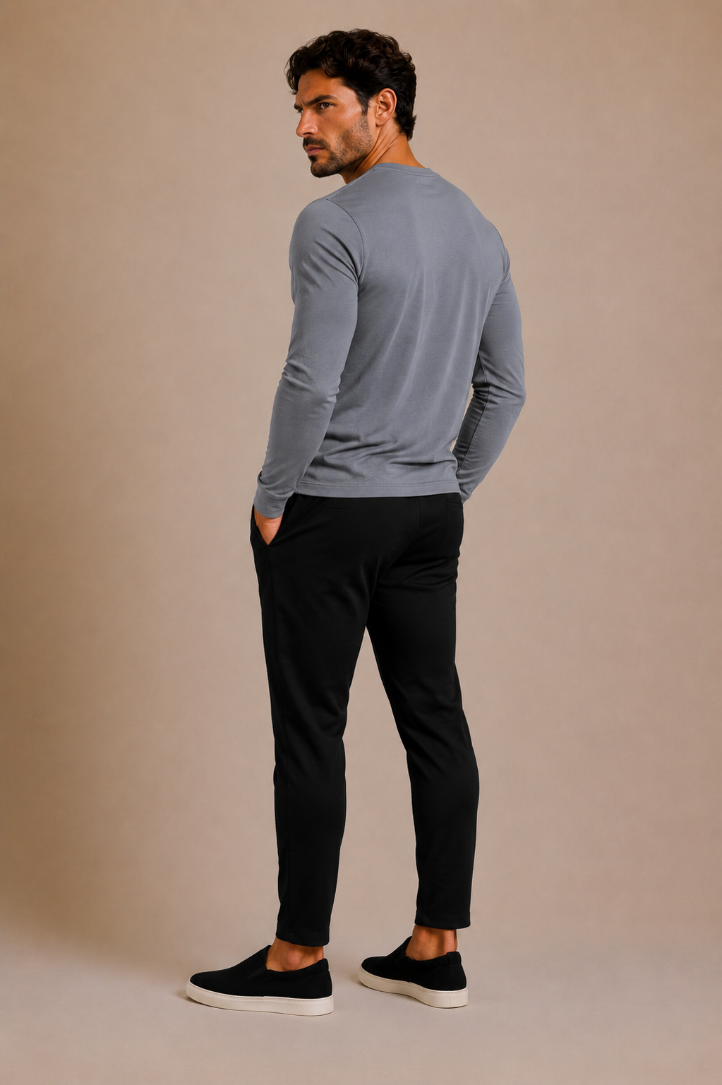Louvre Shirt - Stone Grey