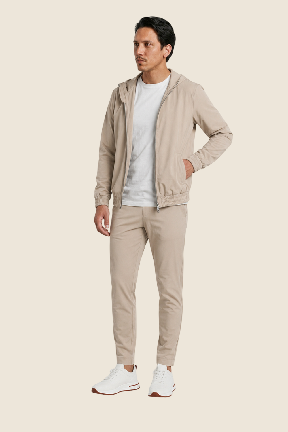 Lucerne Hooded Suit - Beige