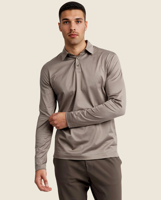 Louvre Dress shirt- Beige