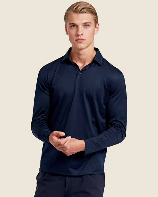 Louvre Dress shirt- Midnight Blue