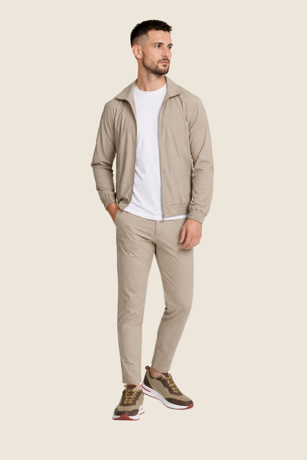 Vienna Tech Suit - Beige