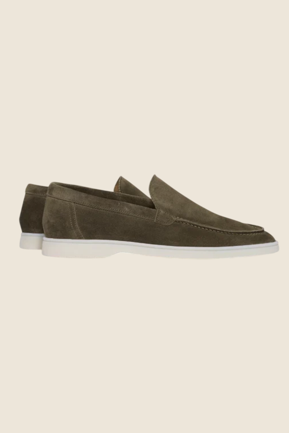 Yacht Loafers - Olive Green