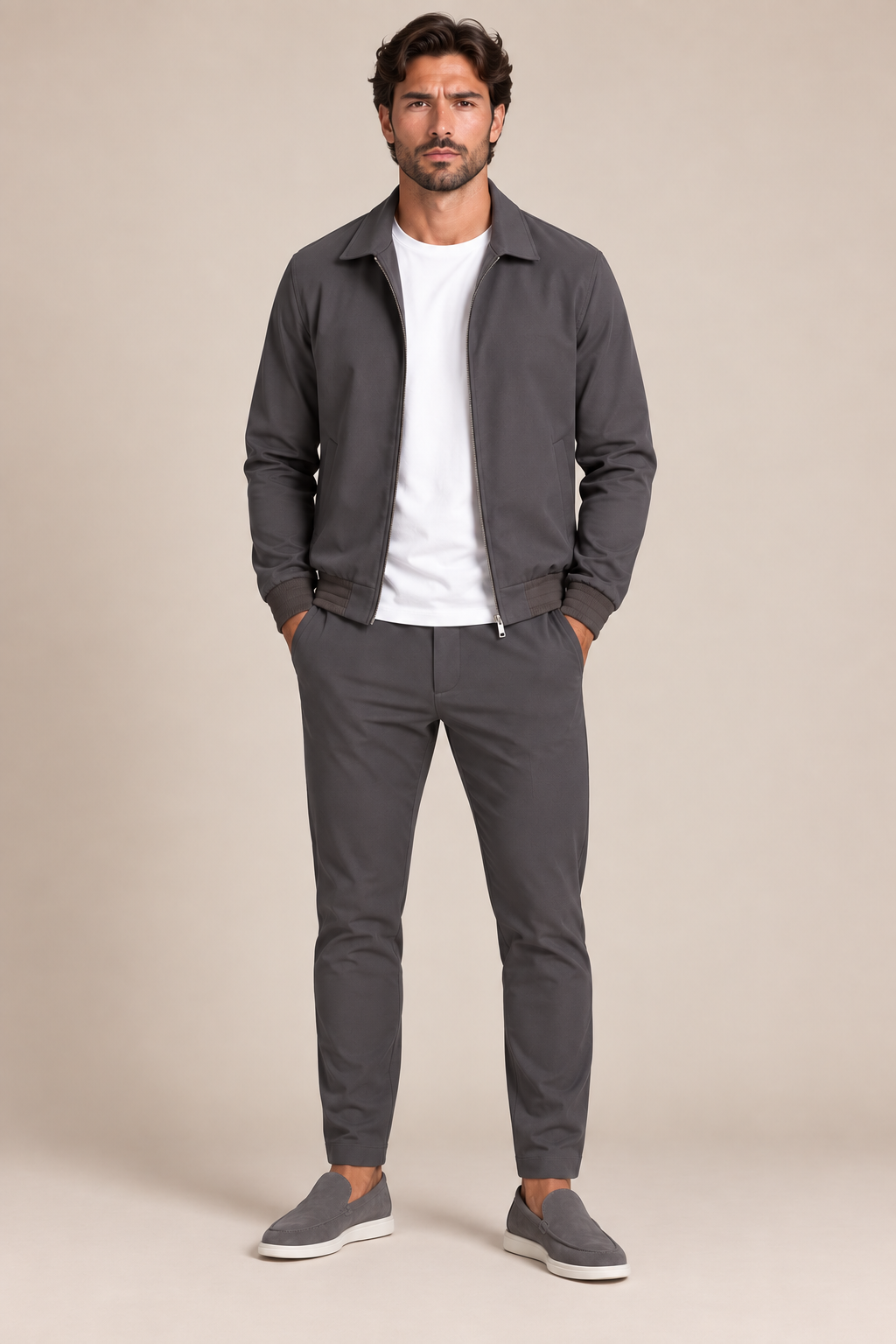 Vienna Suit - Dark Grey