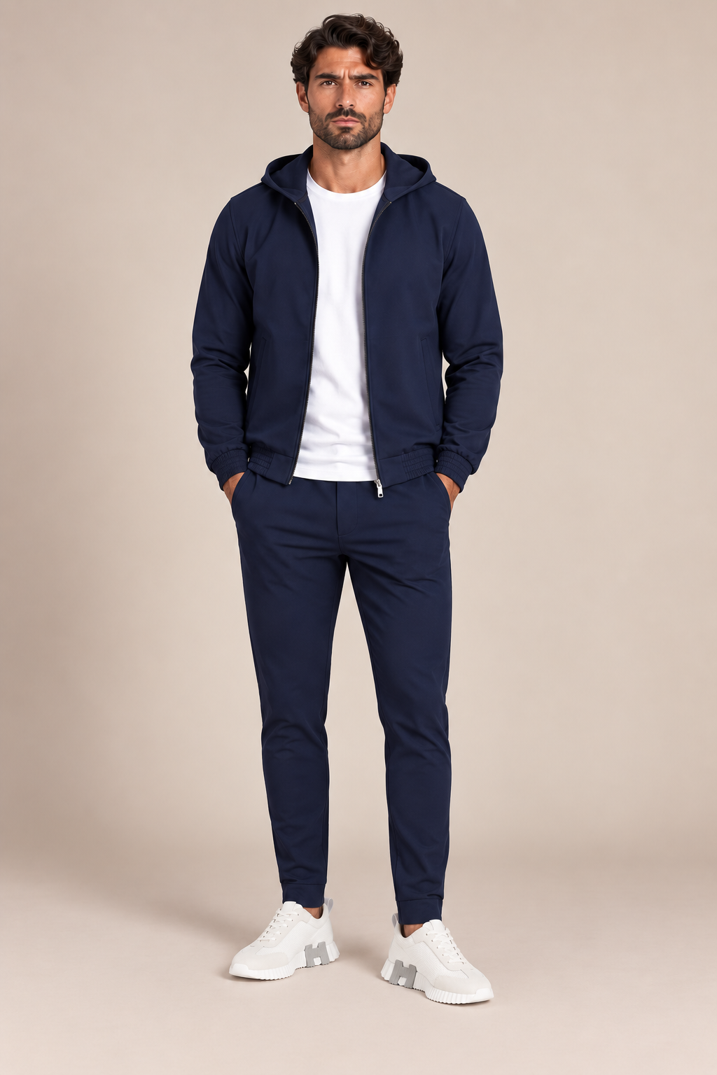 Lucerne Hooded Suit - Midnight Blue