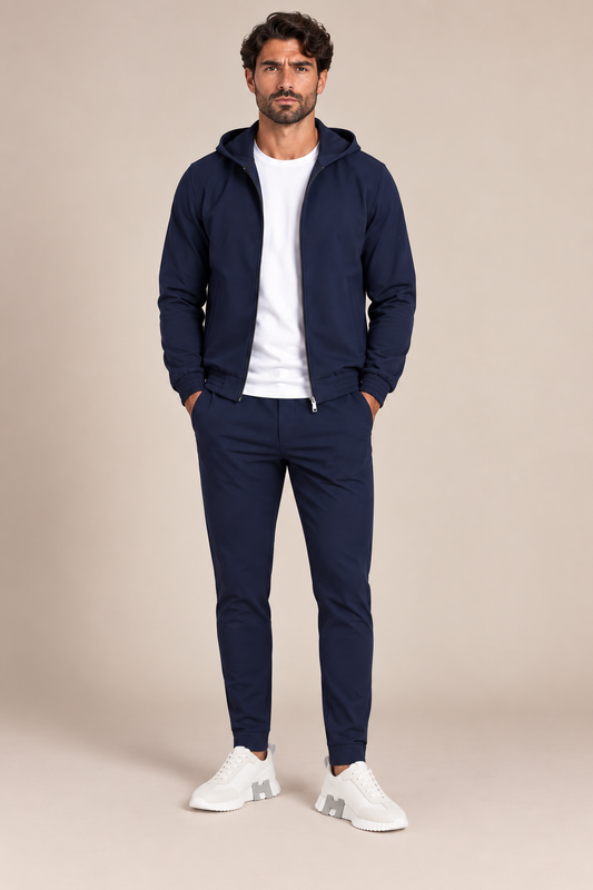 Lucerne Hooded Suit - Midnight Blue