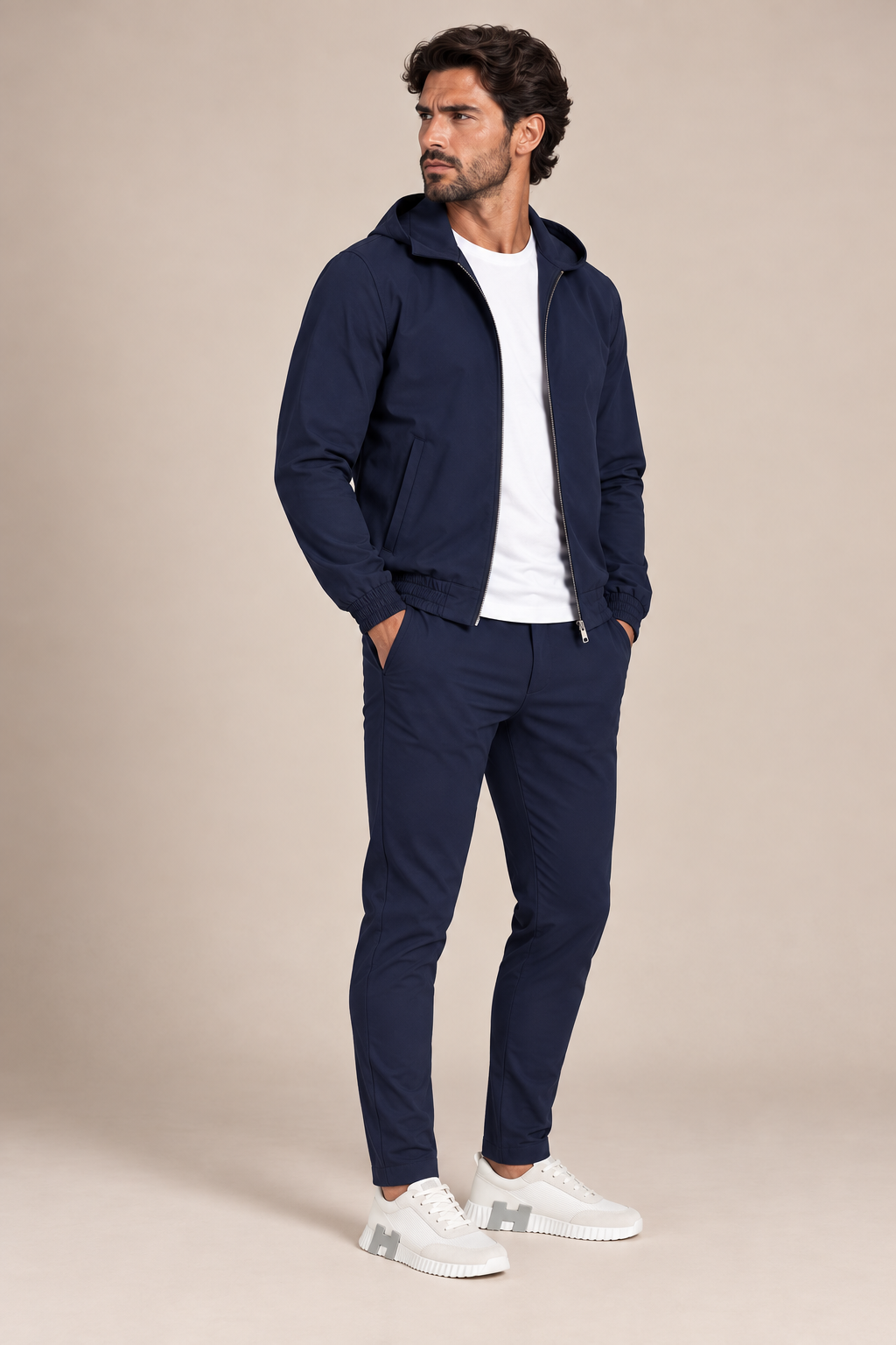 Lucerne Hooded Suit - Midnight Blue