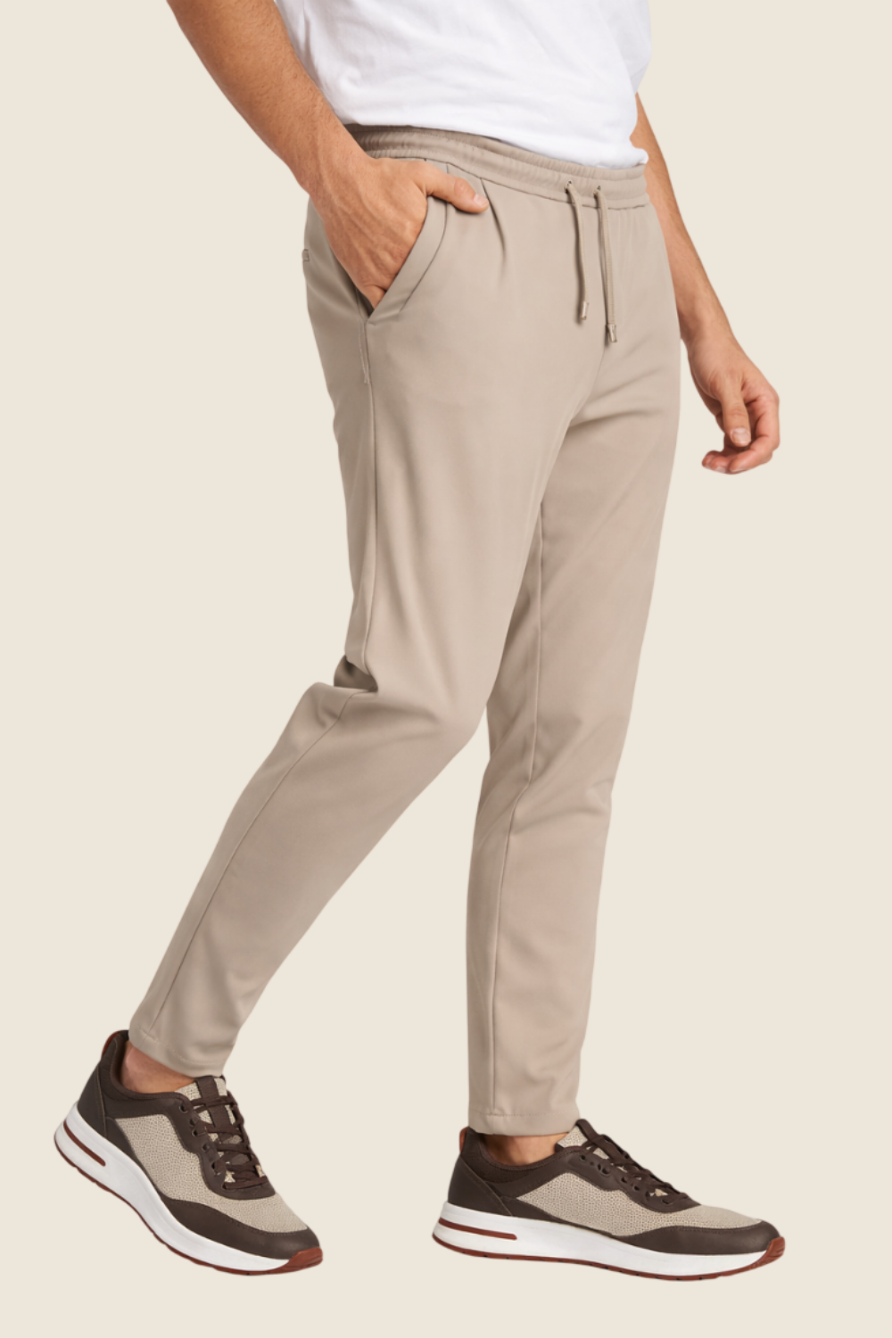 Bastille Smart Pants - Beige