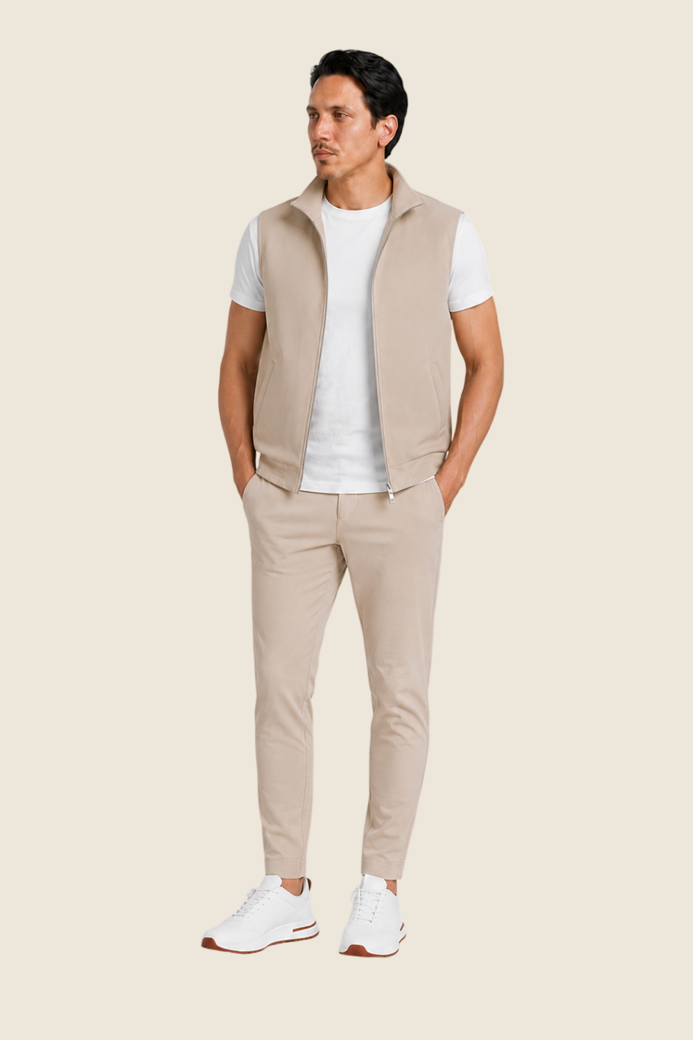 Louvre Gilet - Beige