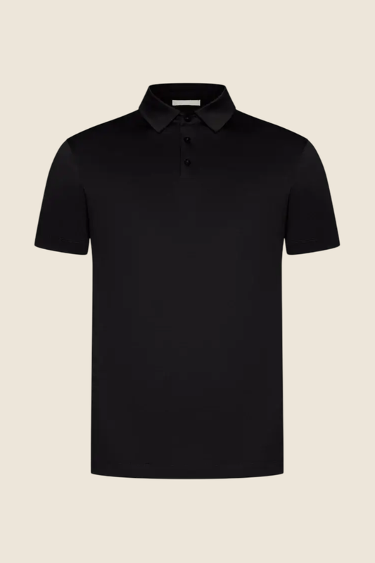 Louvre Polo - Deep Black