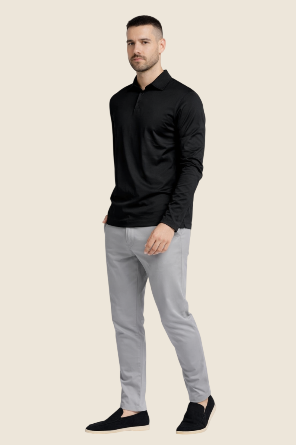 Louvre Dress shirt- Black