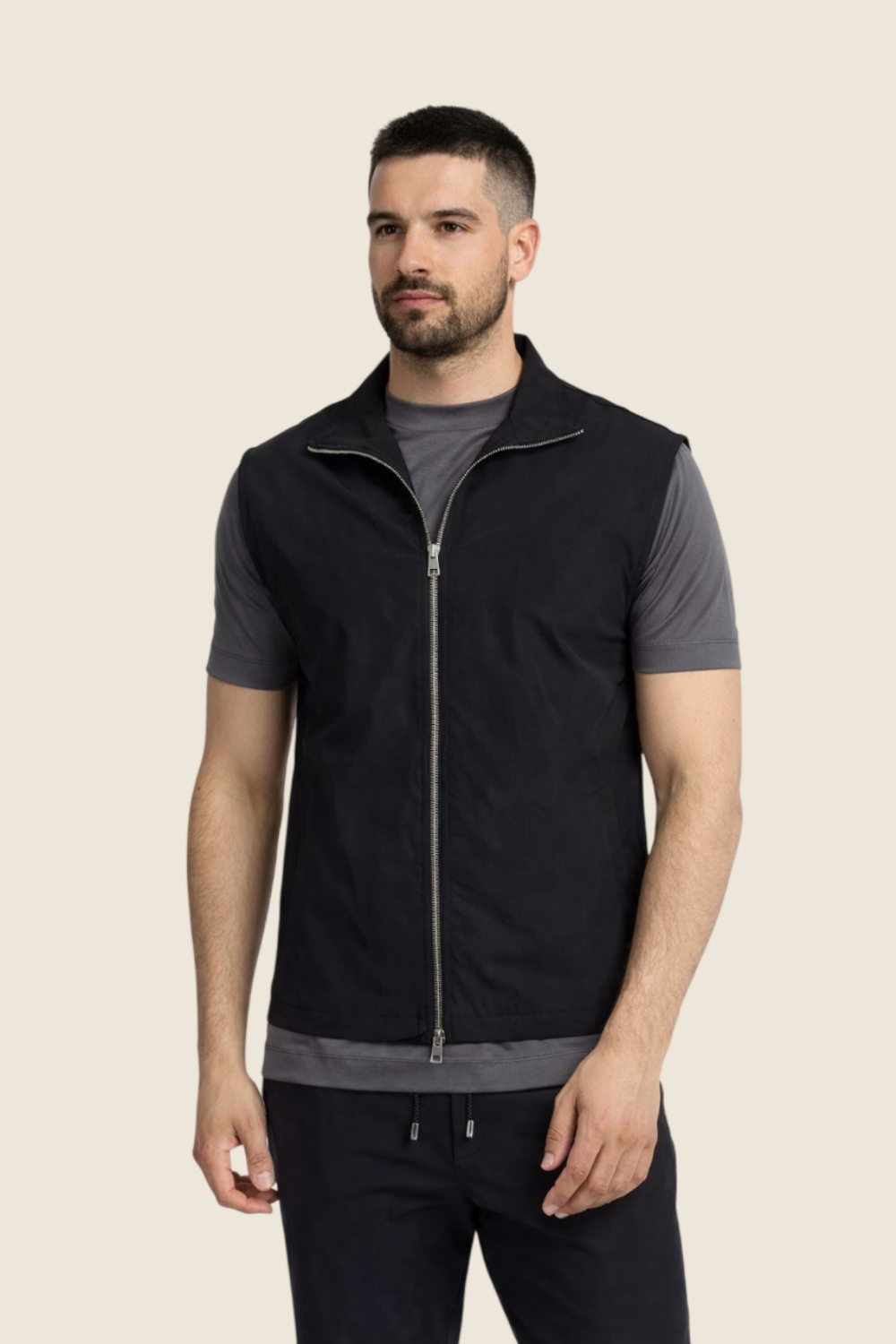 Tech Gilet - Deep Black