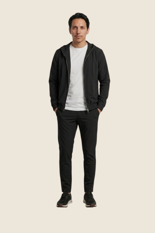 Lucerne Hooded Suit - Deep Black