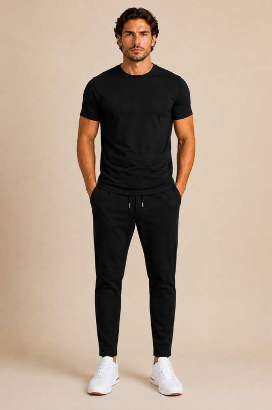 Essential T-Shirt - Deep Black