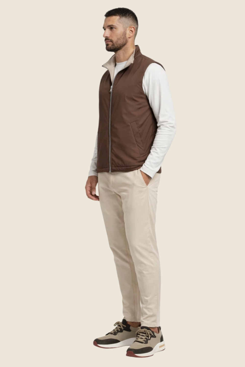 Oslo Bodywarmer - Luxury Brown
