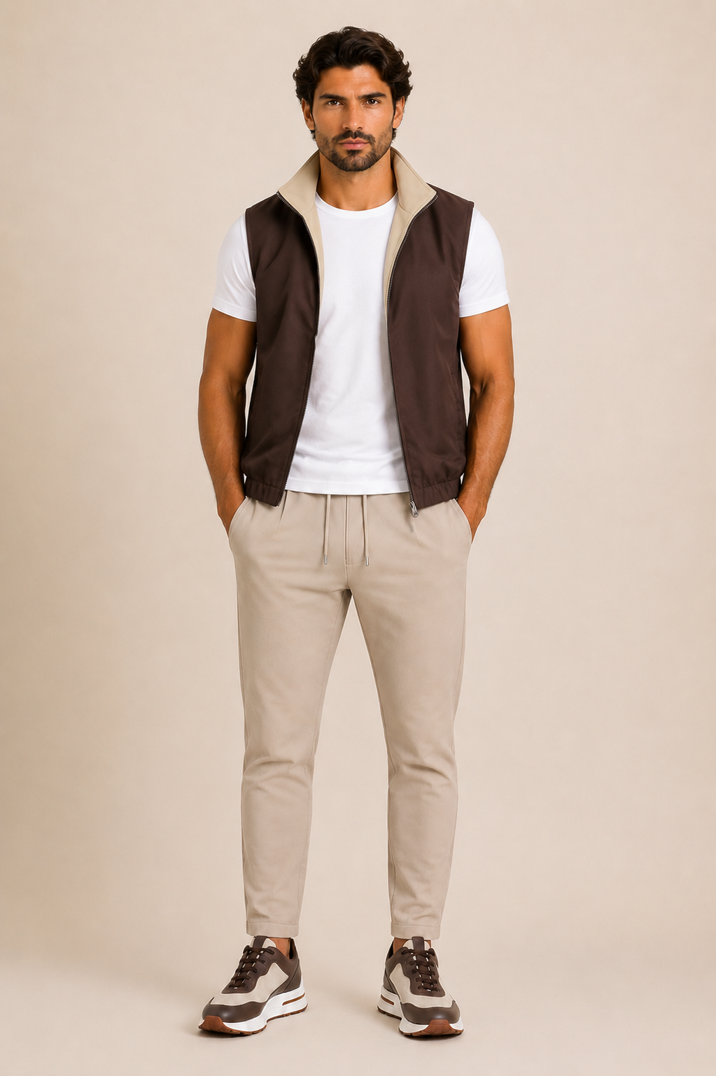 Oslo Bodywarmer - Luxury Brown