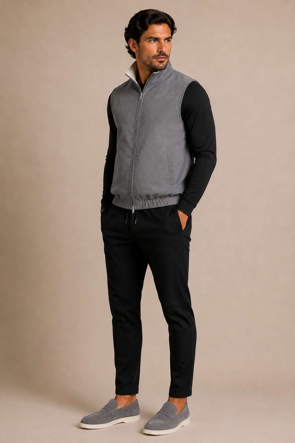 Oslo Bodywarmer - Frost Grey