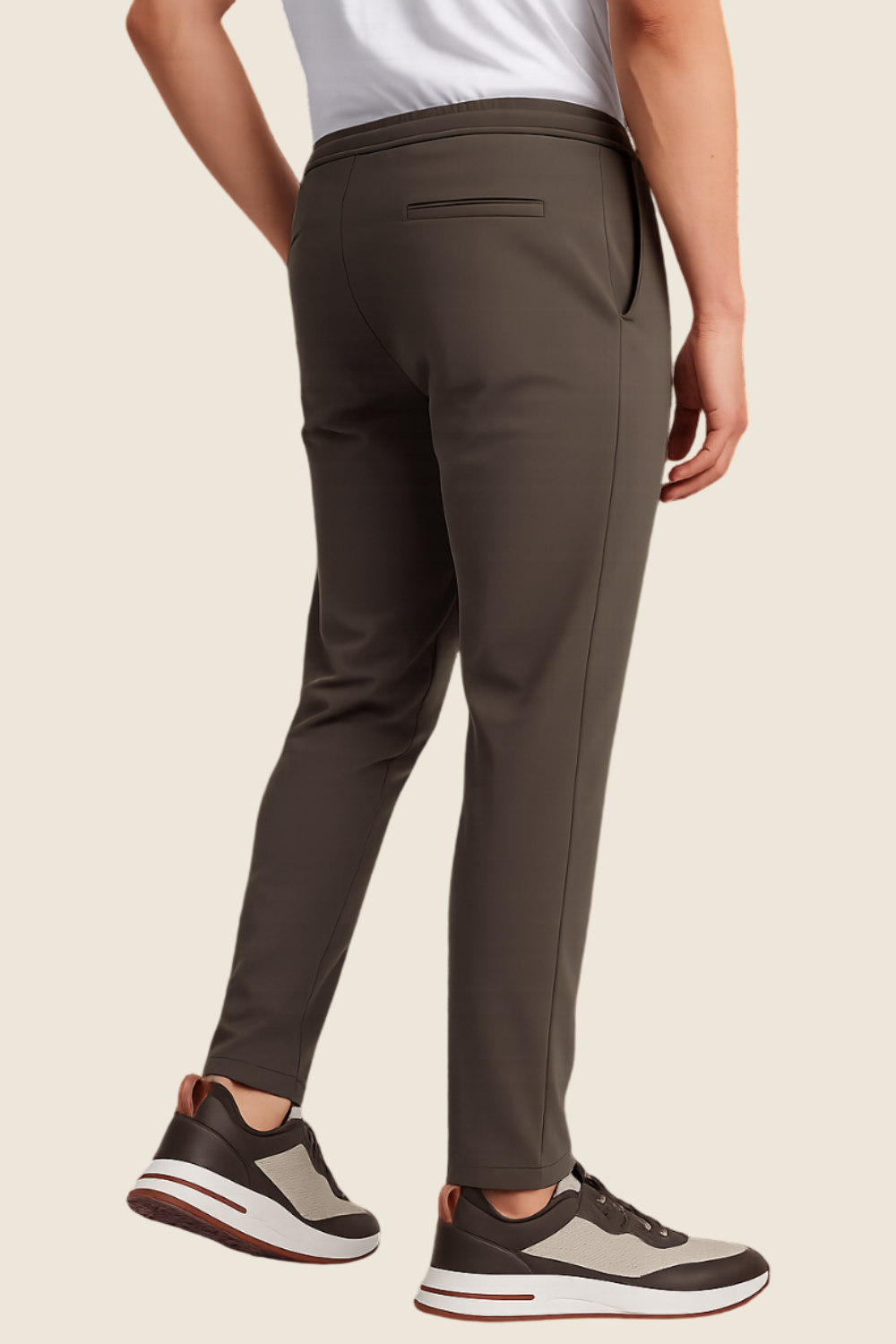 Bastille Smart Pants - Luxury Brown