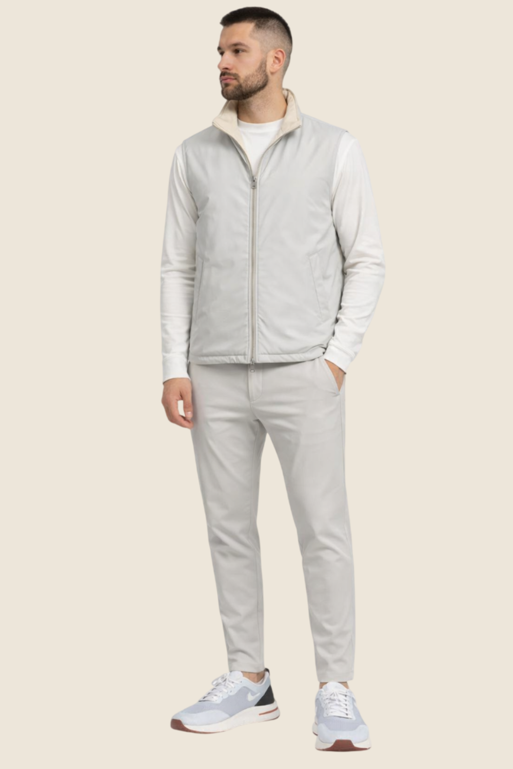 Oslo Bodywarmer - Frost Grey