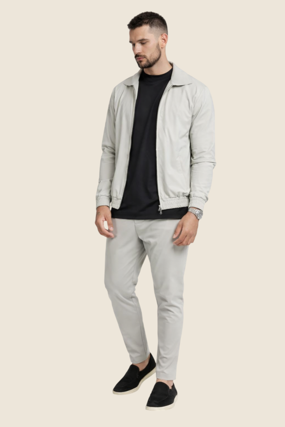 Vienna Tech Suit - Light Grey