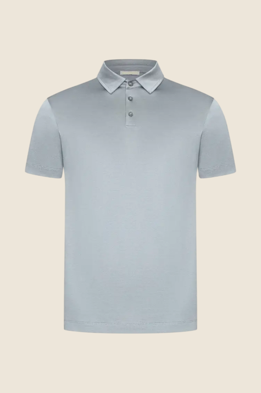 Louvre Polo - Frost Grey