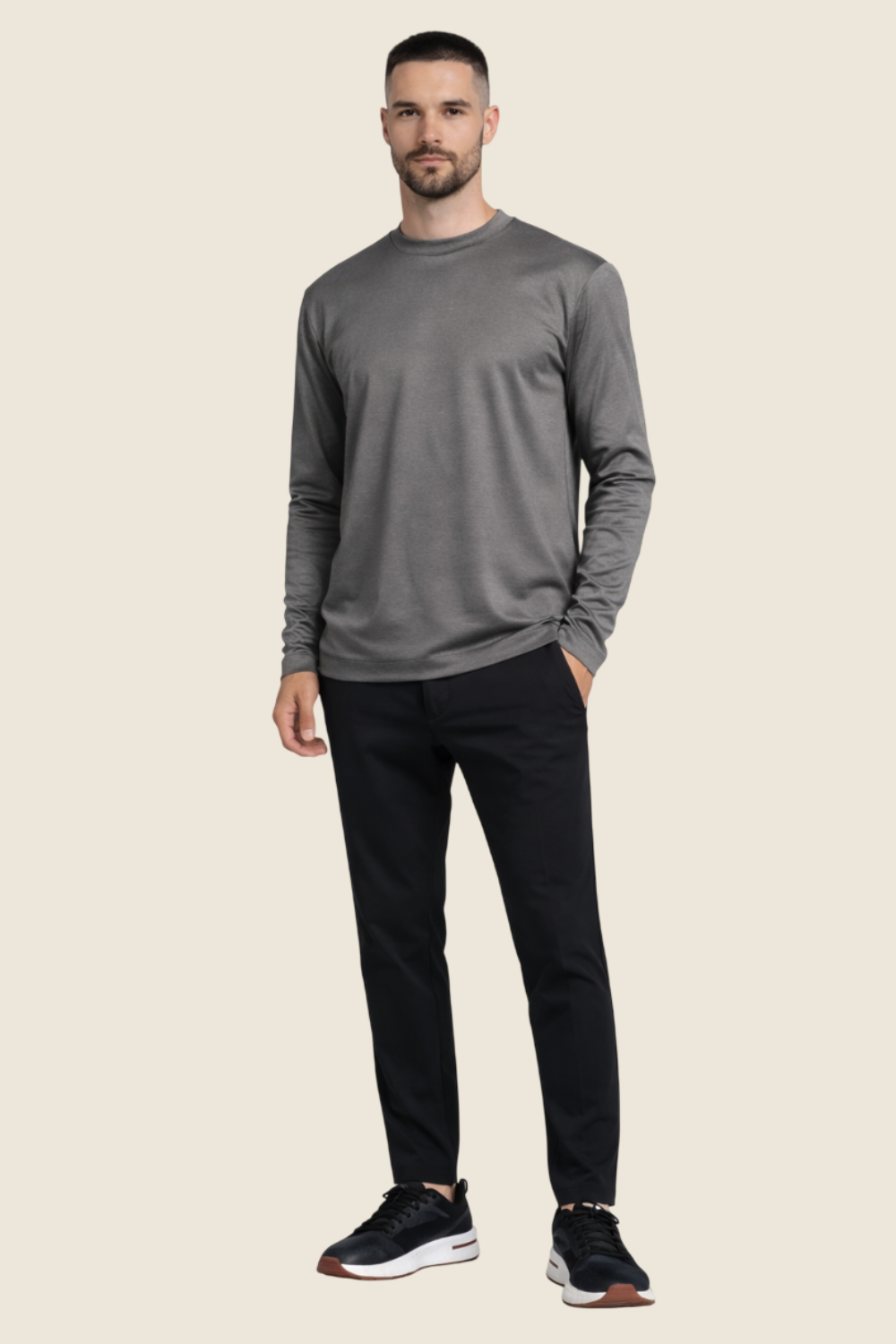 Louvre Shirt - Stone Grey