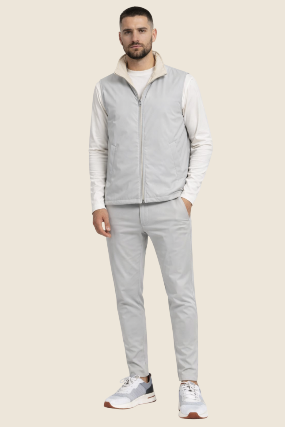 Oslo Bodywarmer - Frost Grey