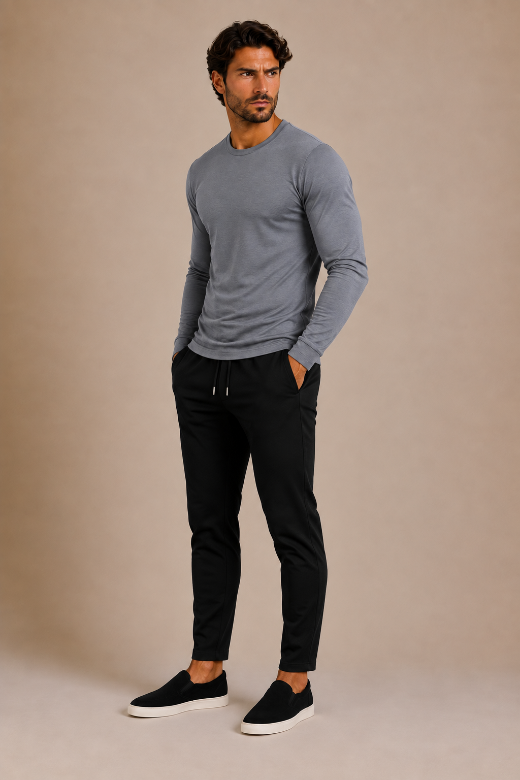 Louvre Shirt - Stone Grey