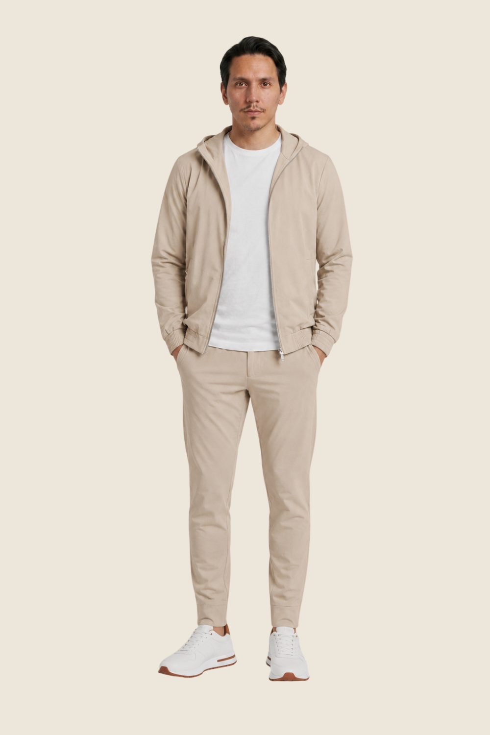 Lucerne Hooded Suit - Beige