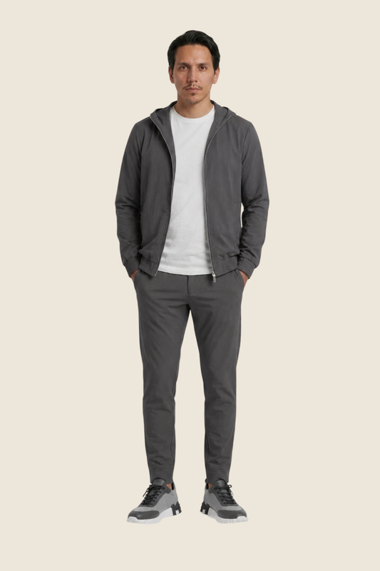 Lucerne Hooded Suit - Dark grey