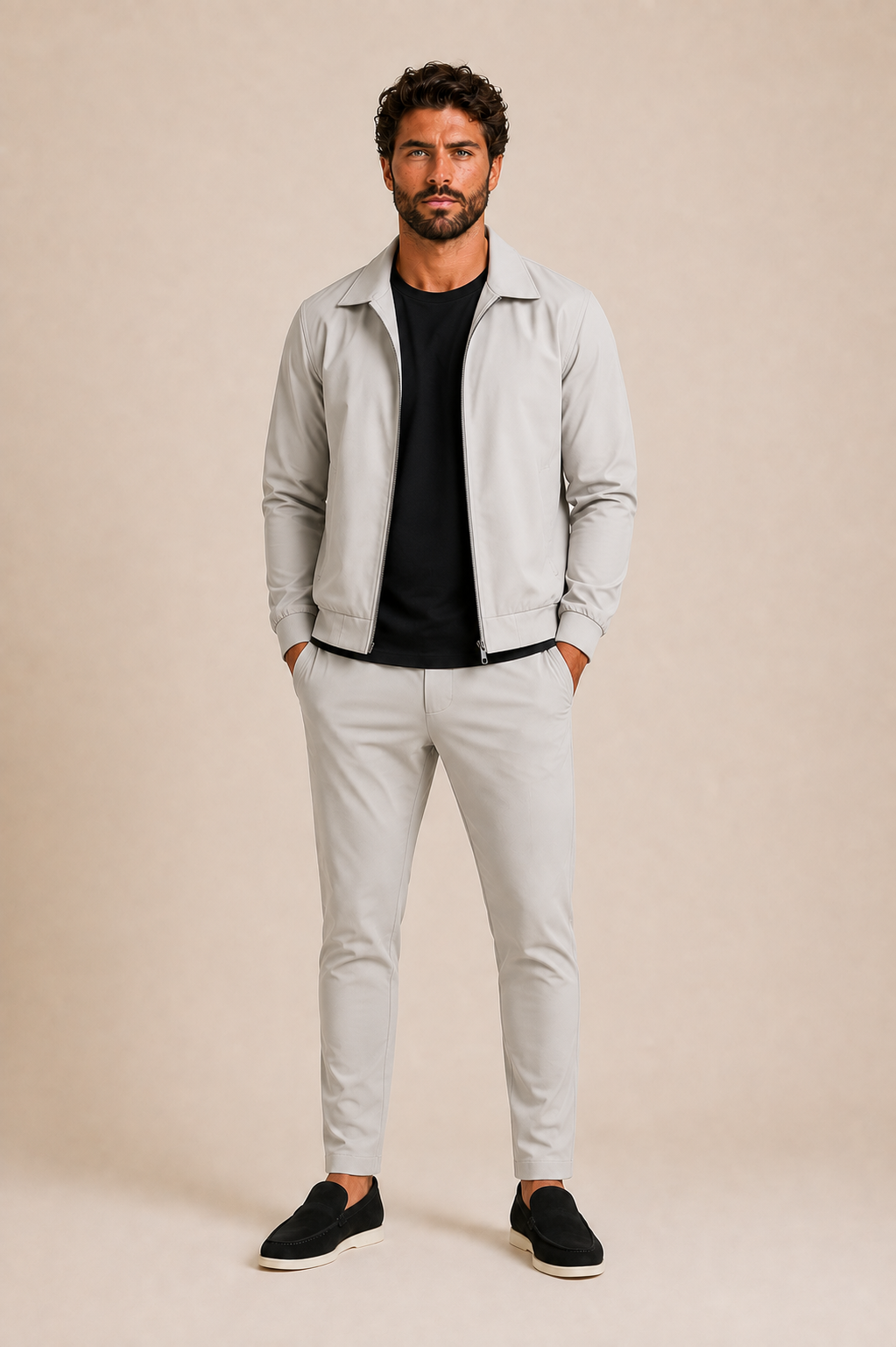 Vienna Tech Suit - Cloud Grey