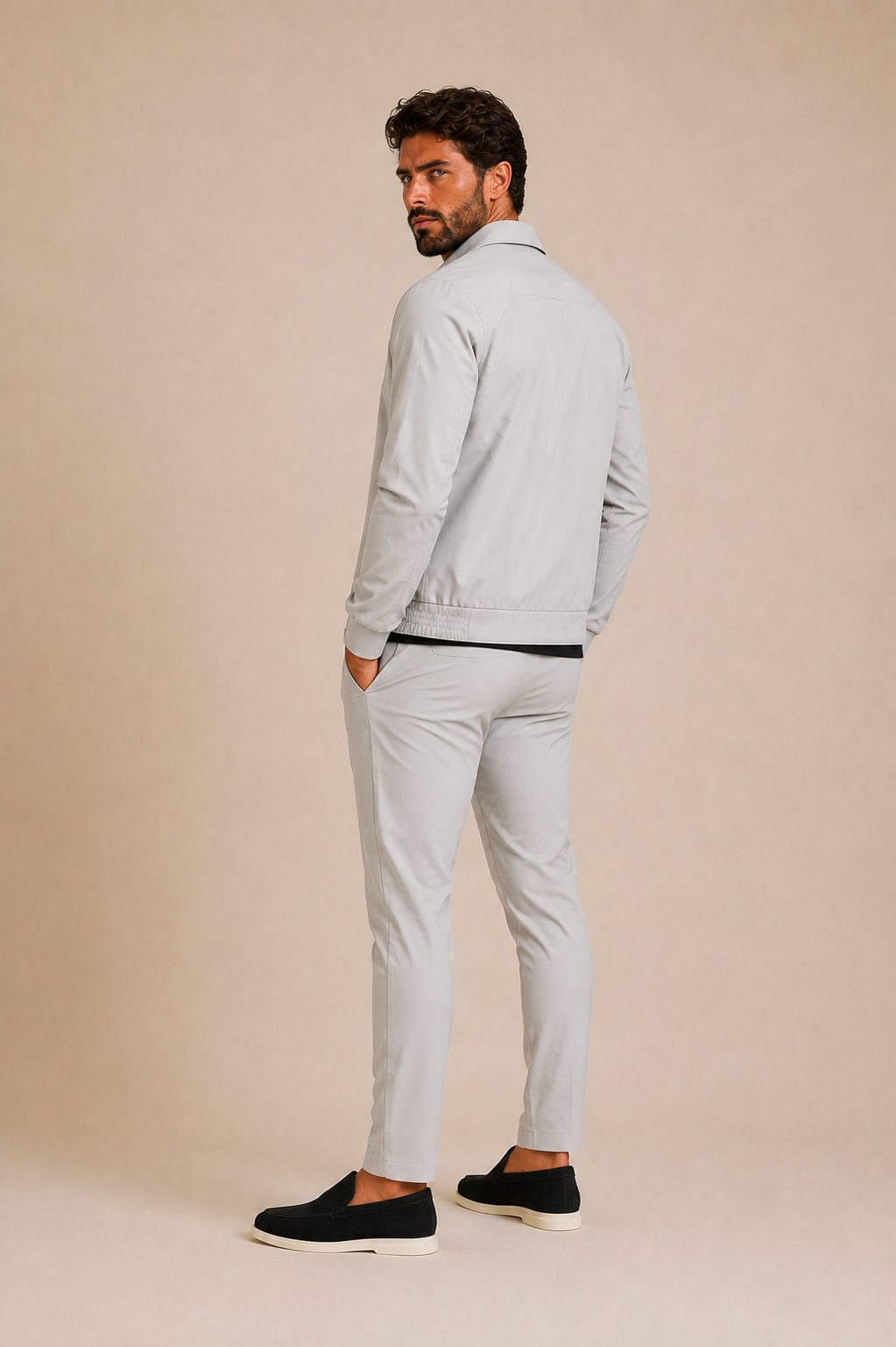 Vienna Tech Suit - Cloud Grey