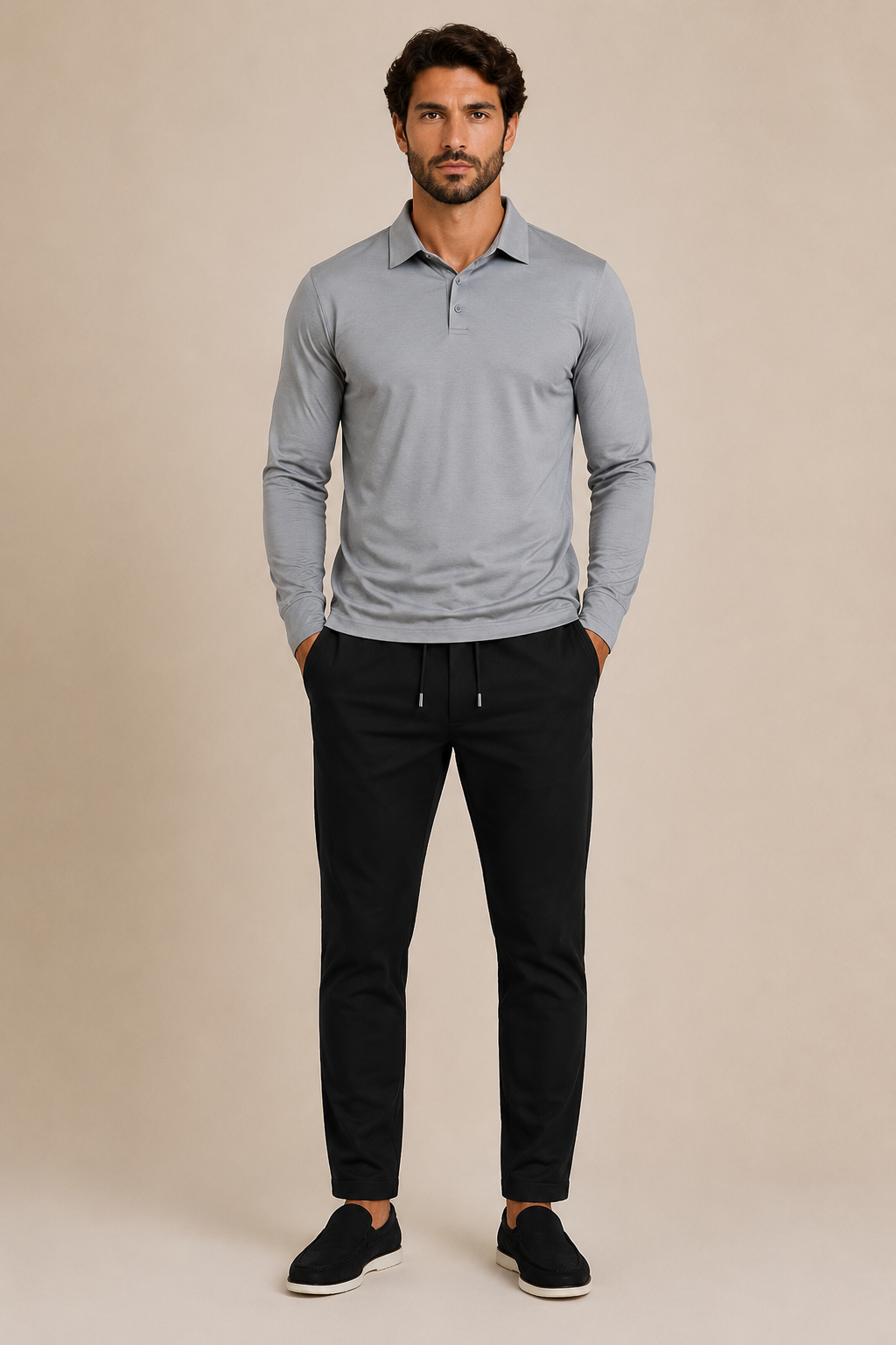 Louvre Dress shirt- Frost Grey