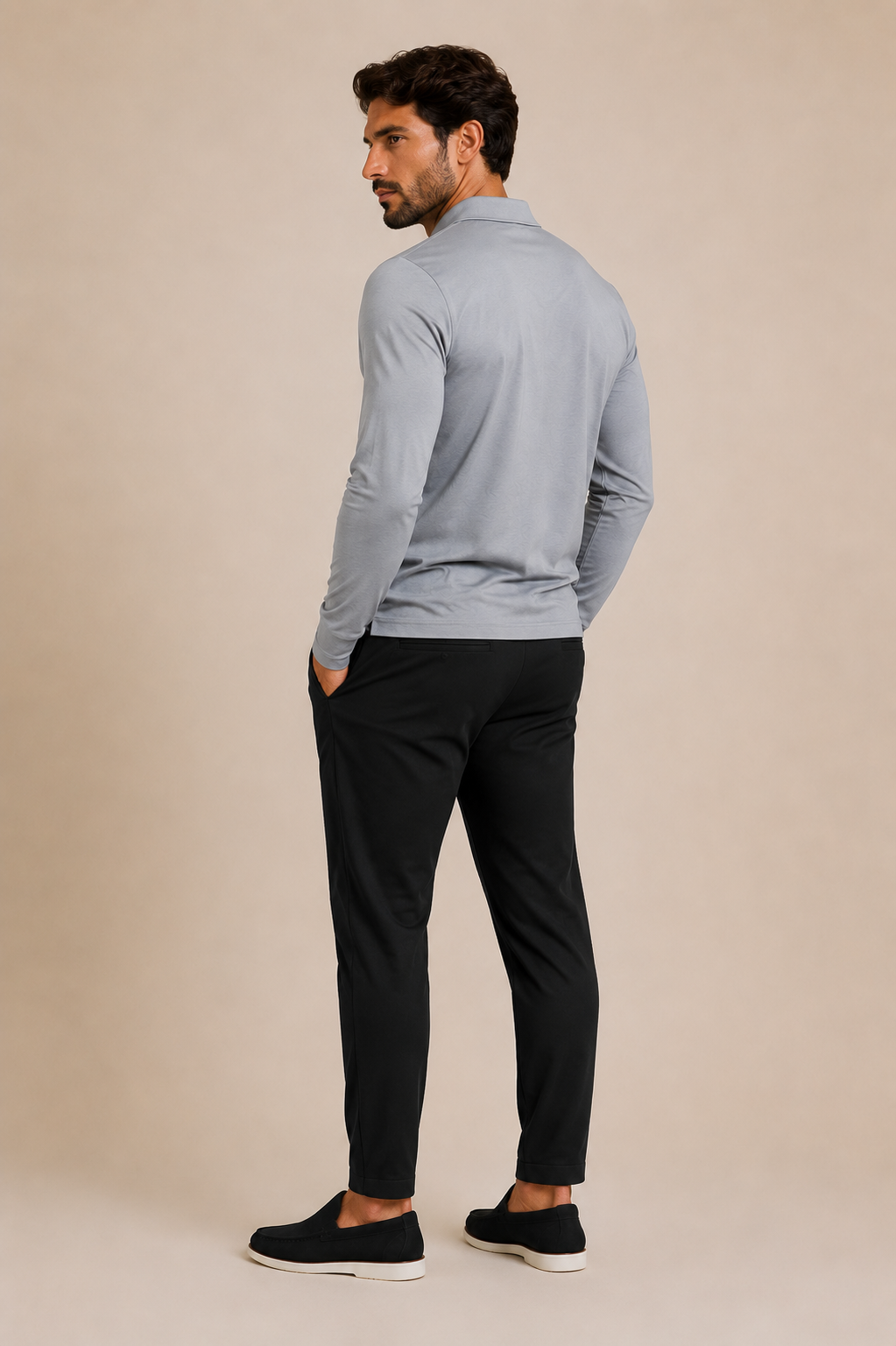 Louvre Dress shirt- Frost Grey