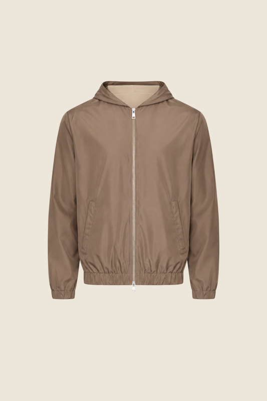 Nocturne Hooded Jacket - Taupe