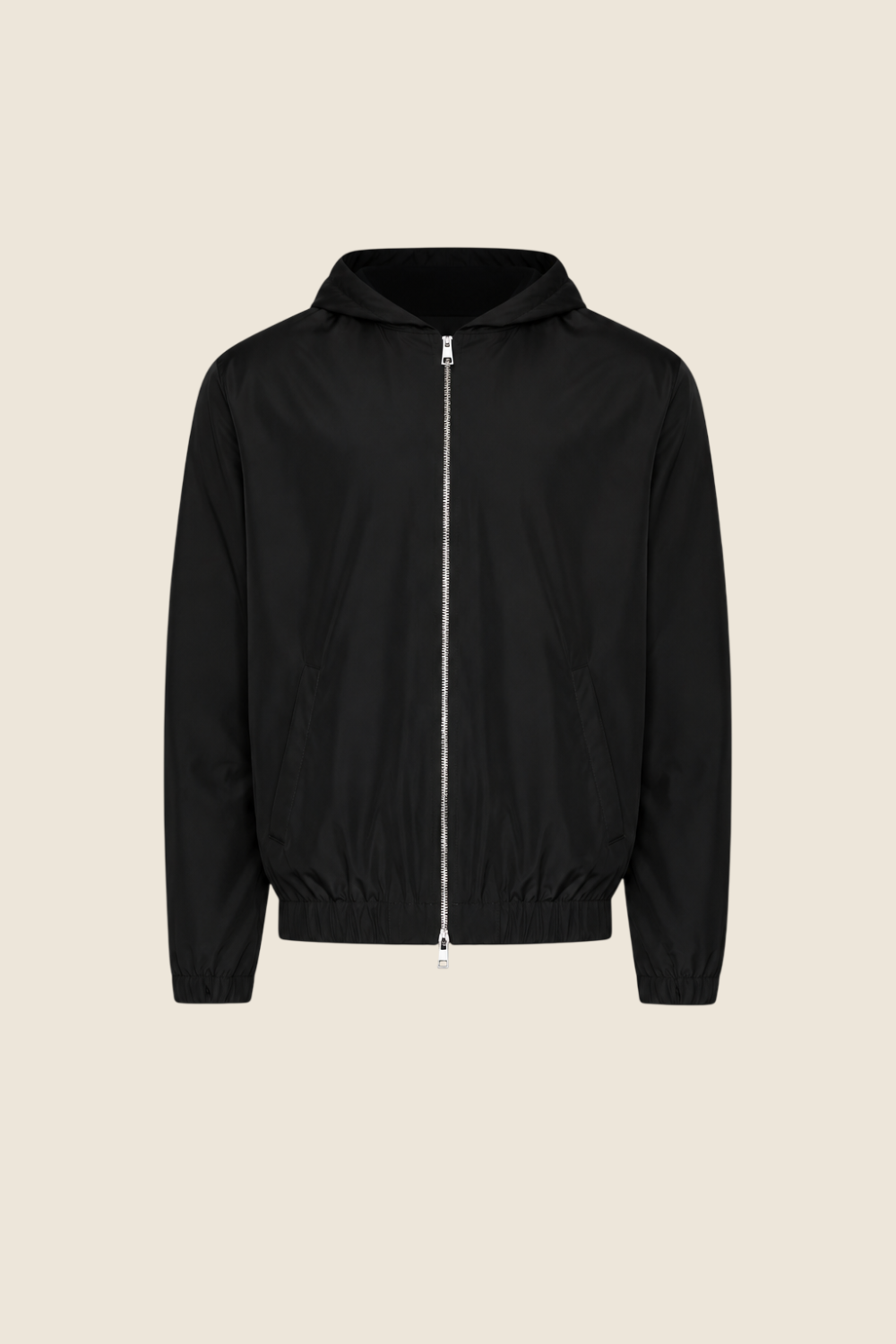 Nocturne Hooded Jacket - Deep Black