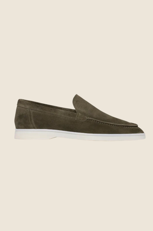 Yacht Loafers - Olive Green