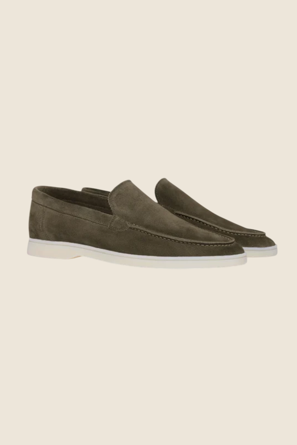 Yacht Loafers - Olive Green