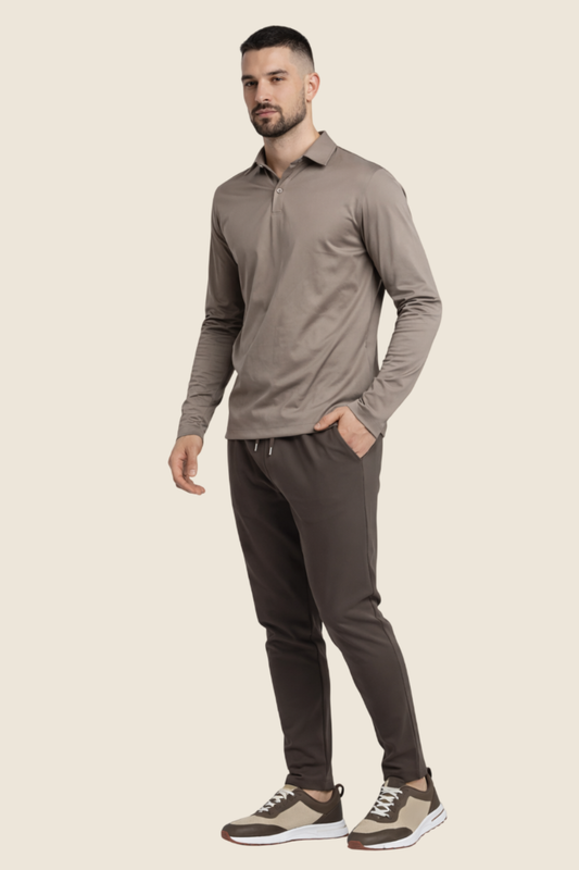 Louvre Dress shirt- Beige