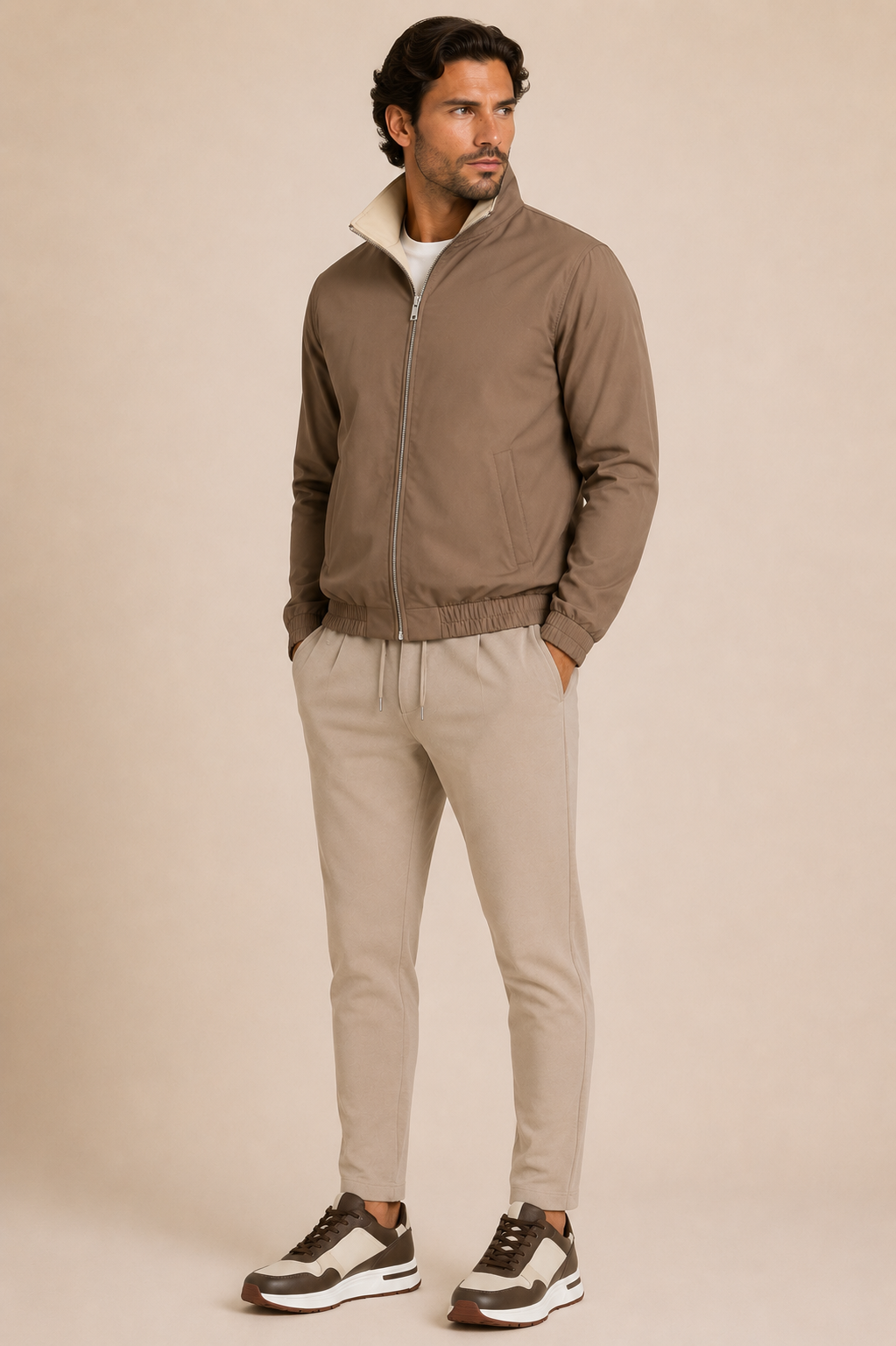Nocturne Jacket - Taupe