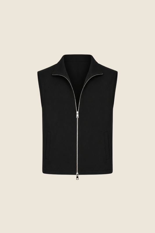 Tech Gilet - Deep Black