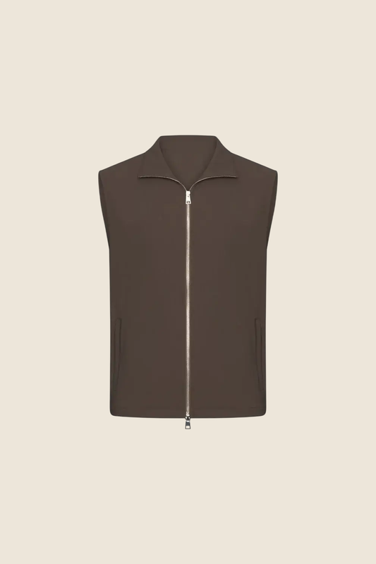 Tech Gilet - Luxury Brown
