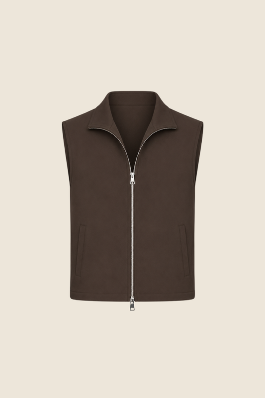 Tech Gilet - Luxury Brown