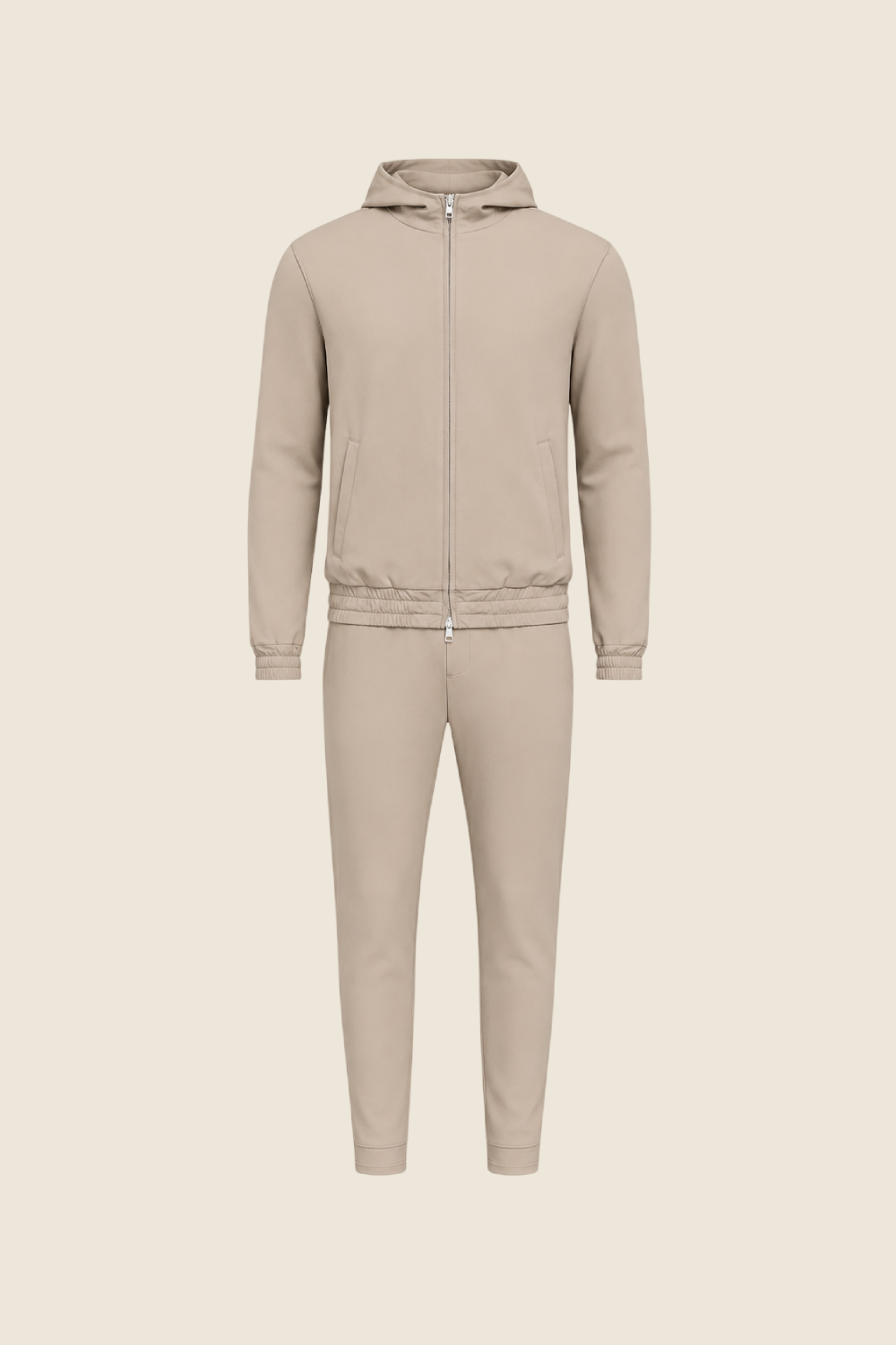 Hooded Lucerne Tech Set - Beige