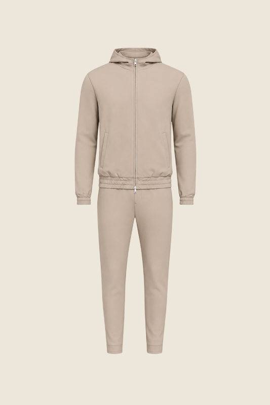 Hooded Lucerne Tech Set - Beige