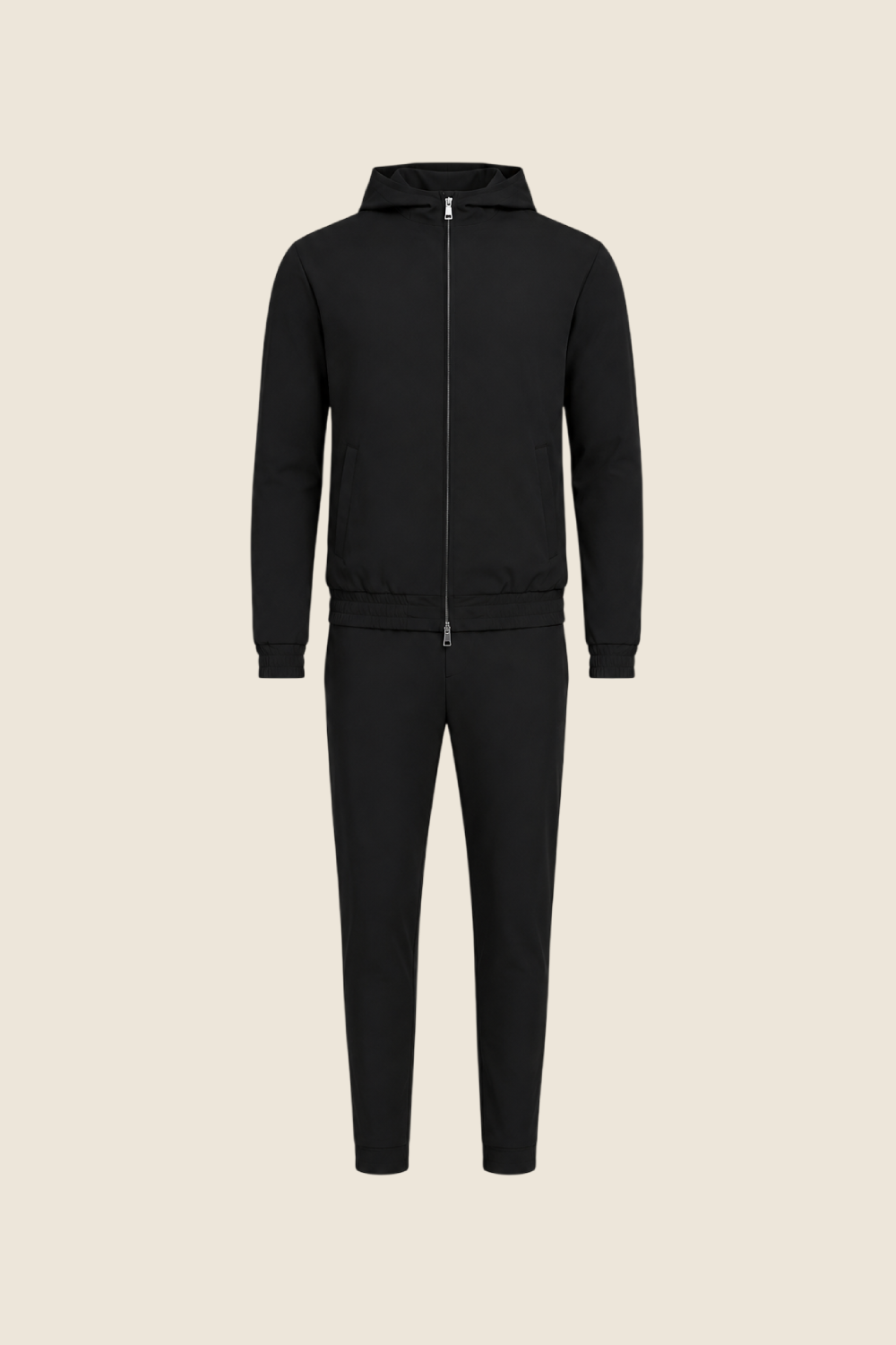 Hooded Lucerne Tech Set - Black