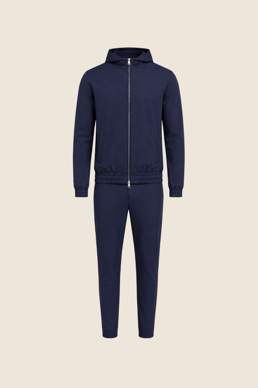 Hooded Lucerne Tech Set - Midnight Blue