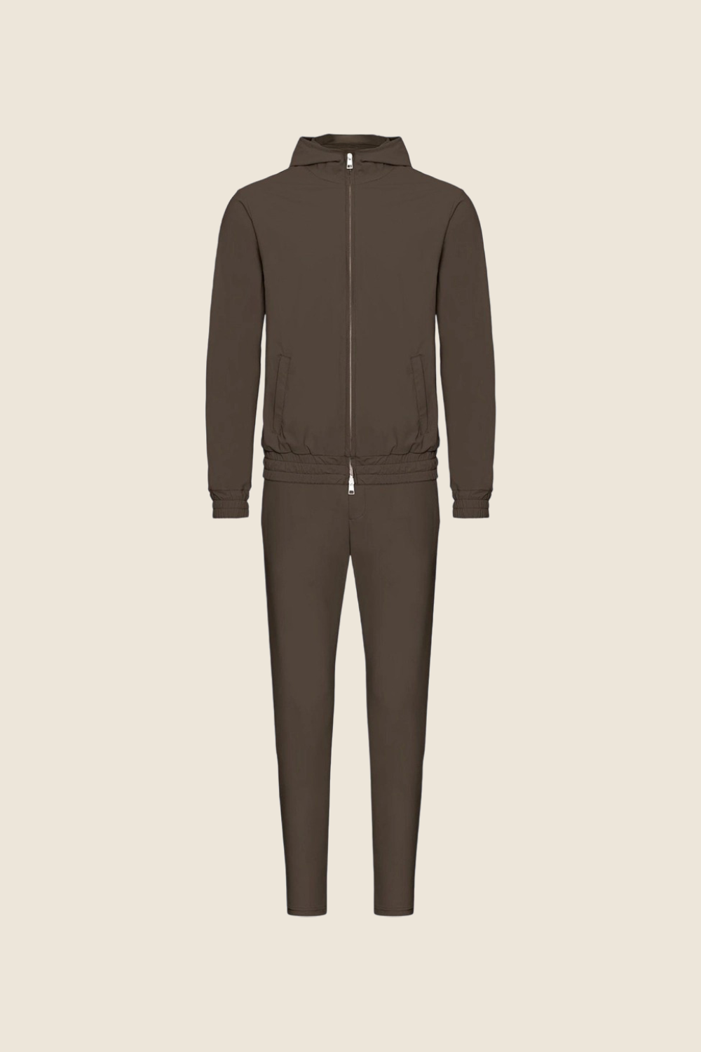 Hooded Lucerne Tech Set - Luxury Brown